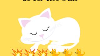 My Russian Cat Enjoy Sunlight Vitamin D????????