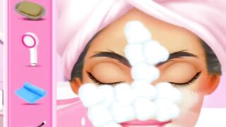 SPA |Makeup hairstyle|Girls Makeup