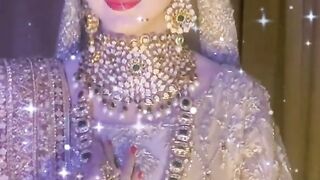 Beautiful bridal makeup look