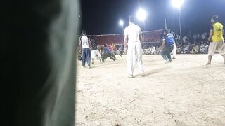Volleyball match in village❤