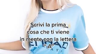 MASHA CAPSIZ ( SCRIVI LA PRIMA COSA CHE TI VIENE IN MENTE )