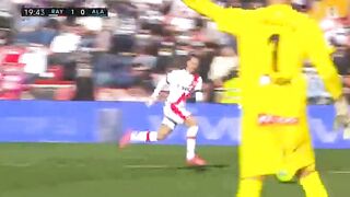 19' Guardiola S. Goal - Rayo Vallecano 1-0 Alaves