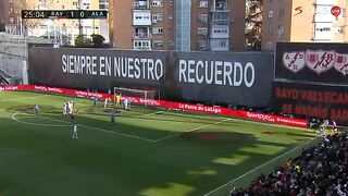 26' Catena A. Goal - Rayo Vallecano 2-0 Alaves