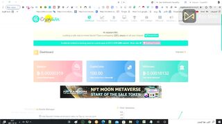 Earn bitcoin from the site   cryptowin