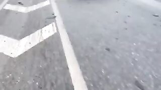 Виновником массовой аварии в Москве стал водитель минивэна.