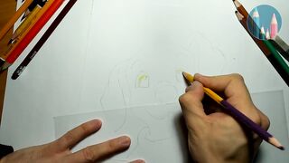 Dalmatian drawing illustrations