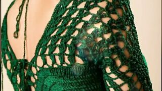 stylish top latest designers fancy cotton crochet embroidered lace pattern Croptop Blouses design