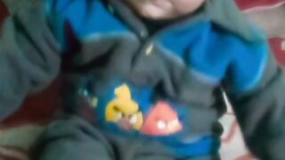 My son is acting like crying????????