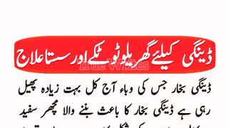 Dengue K Liye Sasta Illaj