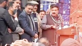 Shaik Rashid press conference regording Rana sanaullah
