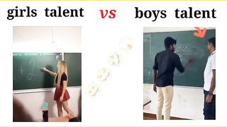 Girls Talent????Boys Talent video|Respect Video|#shorts #respect #viral #febspot