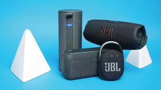 Portable Speaker with Bluetooth, Built-in Battery, Waterproof and Dustproof Feature - Black (JBLCLIP4BLKAM)