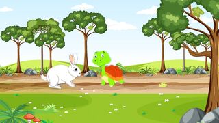 खरगोश और कछुआ Hindi Kahaniya | Rabbit and Tortoise Hindi Stories for Kids