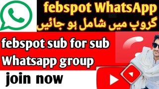 Febspot Whatsapp group link