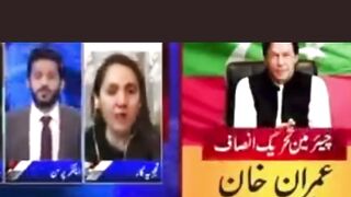 Gharidah farooqui imran khan ki govt ki tareef krty hue