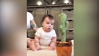 Cute and funny little boy