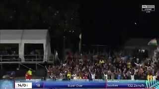 Fight scene in cricket