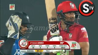Iftikhar Ahmad 100* Just 45 Balls in BPL2023 | Rangpur Riders Vs Fortune Barishal