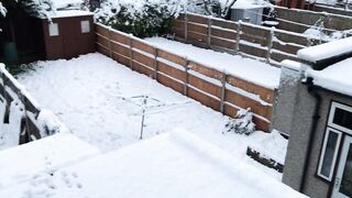 Snow in london
