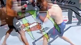 Dustin Porier's Boxing is too much for Justin Gaethje UFC