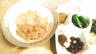 Chicken chapli burger