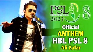 PSL 8 official Anthem by Ali Zafar # Psl 2023 official song by Ali Zafar