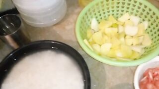 Chinese rice vegetable restaurant style