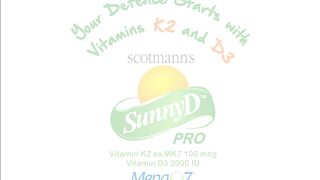 Vitamins K2 & D3 for Bones and Cardiovascular Health