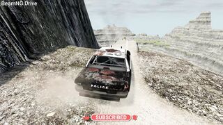 Cars vs Leap Of Death Jumps #2 | BeamNG Drive | BeamNG Crasher