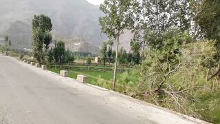 In Summer Swat Valley Ture on Road