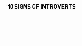 10 Introvert Signs | Personality Type