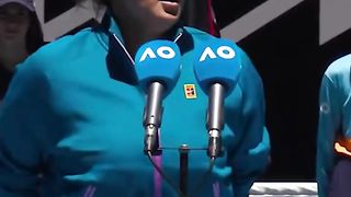Sania Mirza In Tears As She Loses Her Last Grand Slam Match at Australian Open #shorts