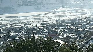 Snowfall in chitral #snowfall