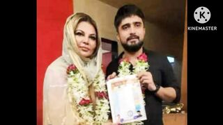 Bollywood actress Rakhi Sawant and Adil wedding pics