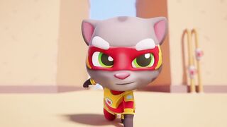 Talking Tom Hero Dash New Gameplay video | cartoon