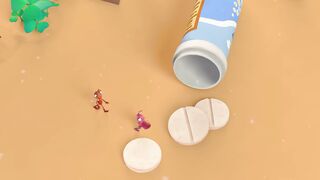 Antiks का पेट खराब हो गया _ हिंदी कार्टून _ Oddbods Hindi