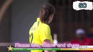 Pak w vs aus w Match