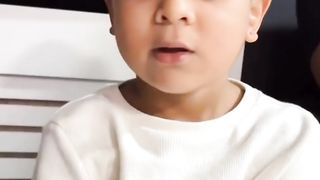 Cute Boy Singing Song His Own Style ????????