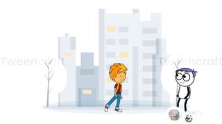 Tina and hupy cartoons