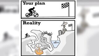 Motivational success picture with deep million words