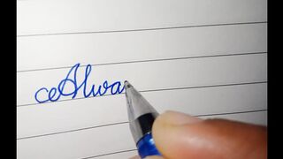 Always be happy ???? writing