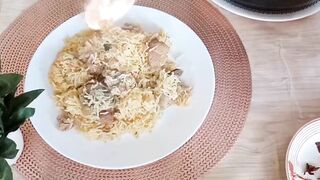 Mutton yakhni Biryani