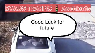 Road traffic accident during travel due to common mistakes and ignorance