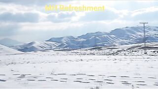 Snowfall somewhere in Balochistan