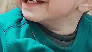 cute baby laughing mashallah