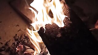 BoneFire In Winter