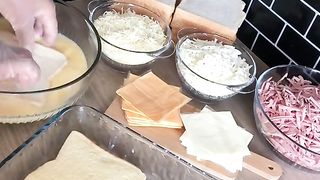 Пирог из хлеба )