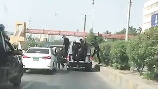 Brutal face of VIP culture.