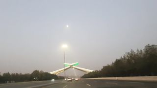 Driving under the Makkah Gate