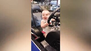 Baby reaction